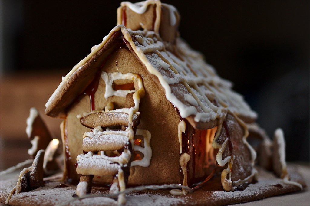 Epiphany – The eating of the Gingerbread House. (195/365)