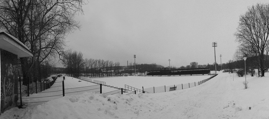 Lahti Sports Stadium - Lahden kisapuisto – in snow