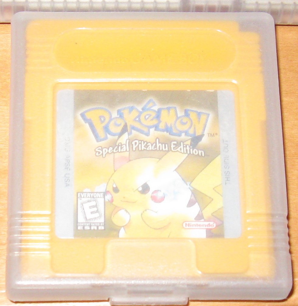Pokémon Yellow Version Special Pikachu Edition Game Boy