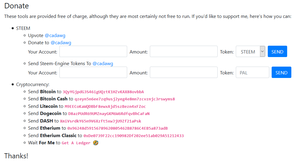 donation