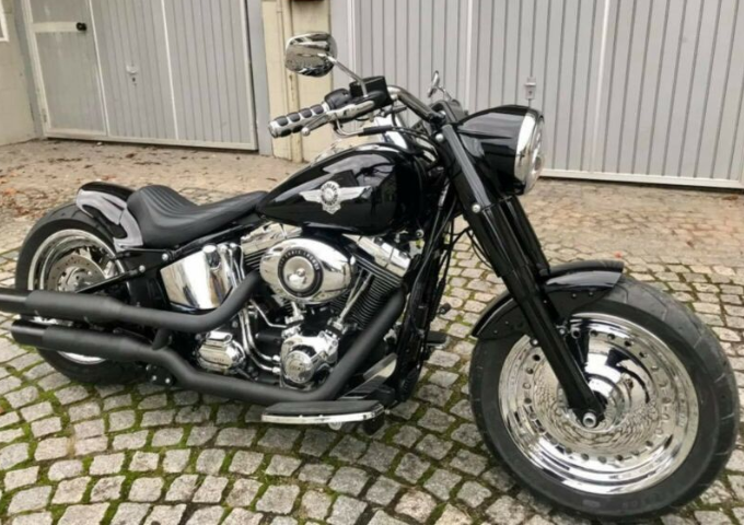 harley davidson fat boy average