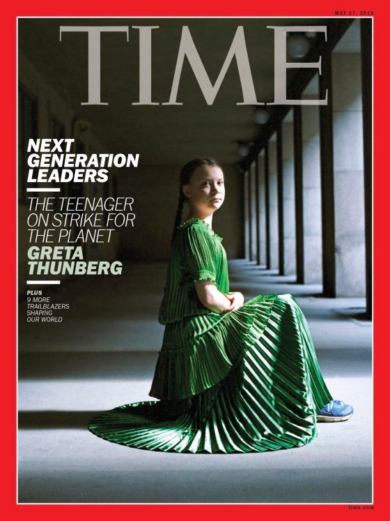 Time Magazine Next Generation Leaders Greta Thunberg 527 275.jpg