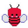 a little red bee