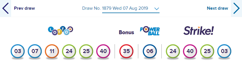 nz lotto 10 august 2019