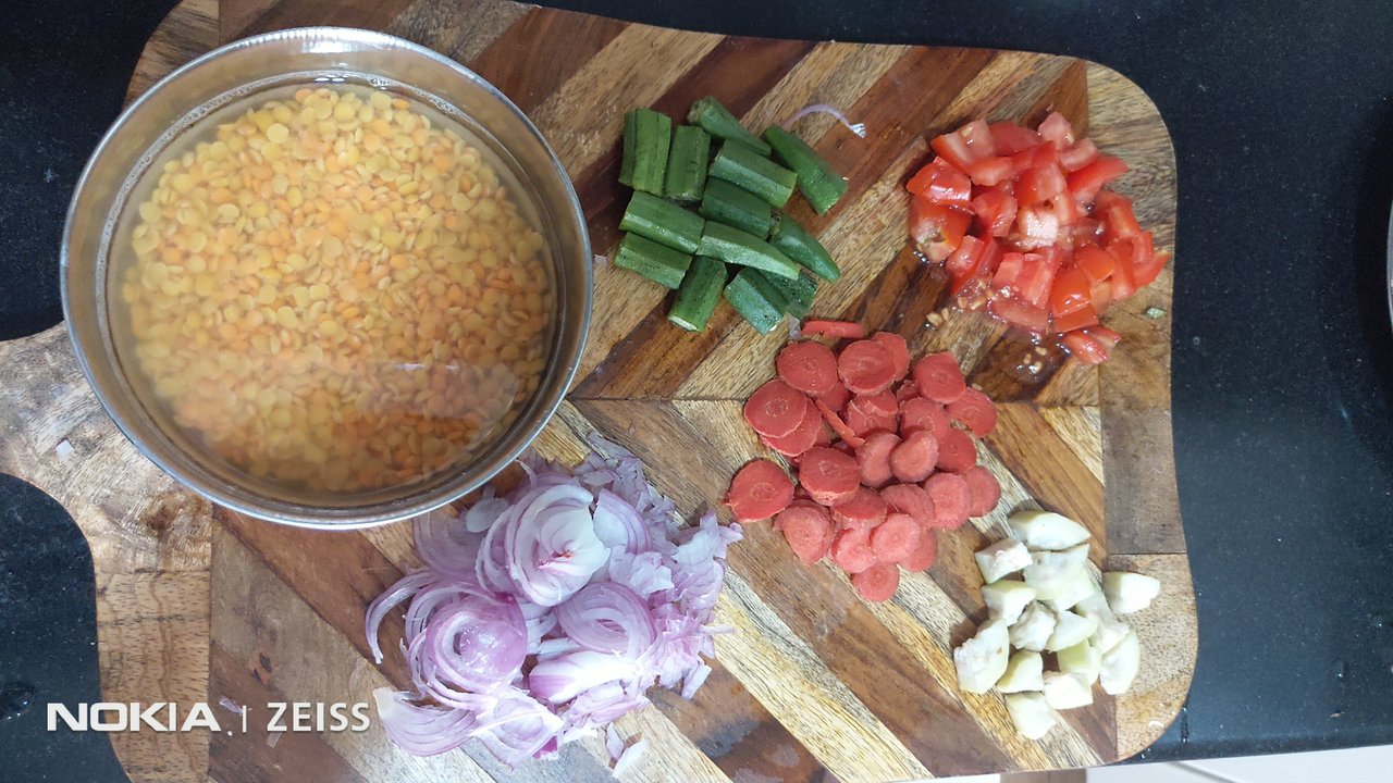 Sambar recipe ingredients