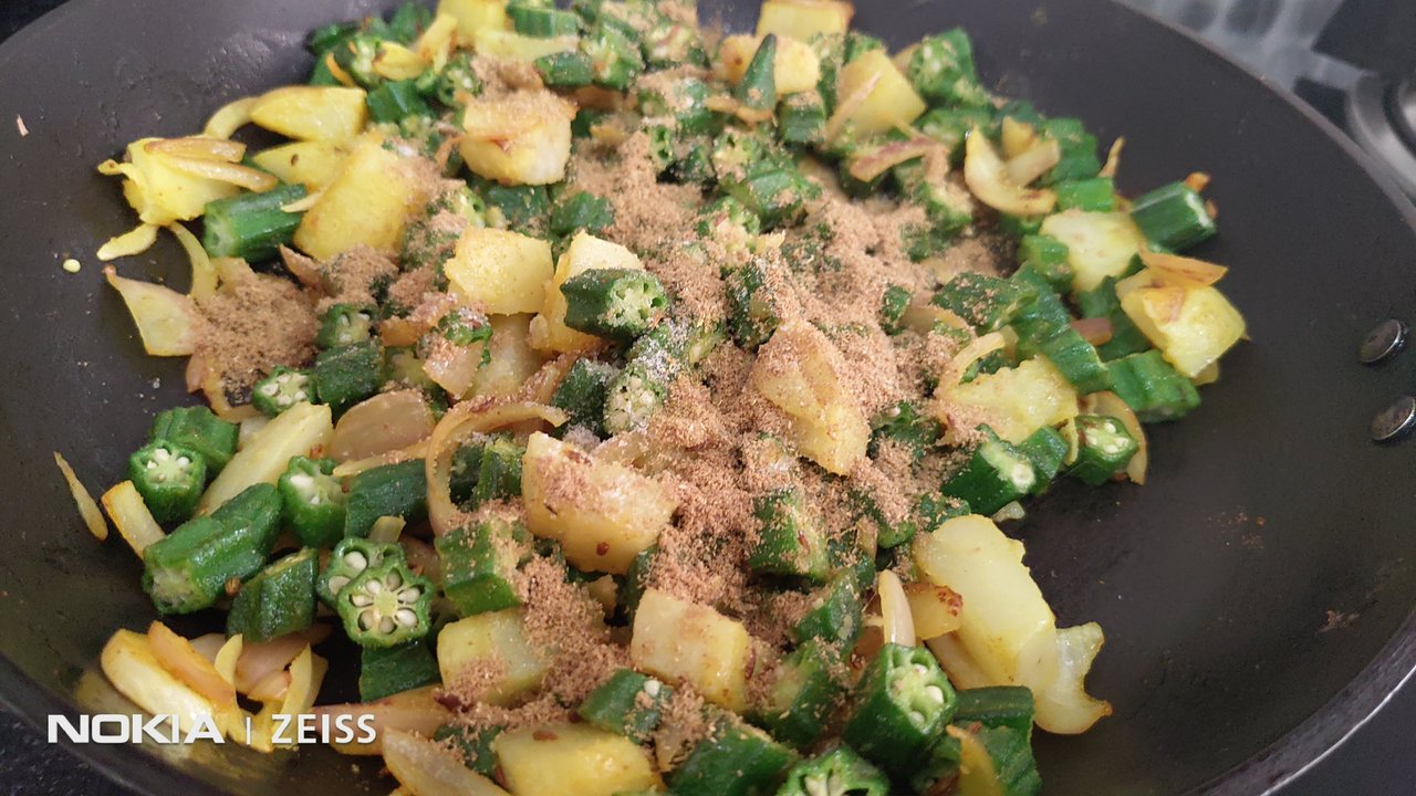 bhindi recipe WIP