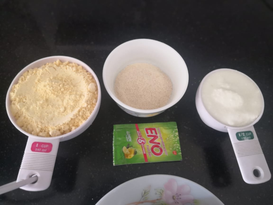 Ingredients for Dhokla Recipe