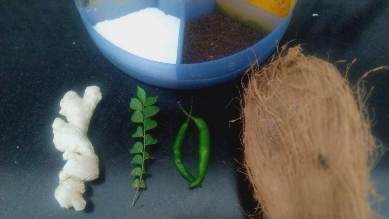 Coconut Chutney recipe ingredients