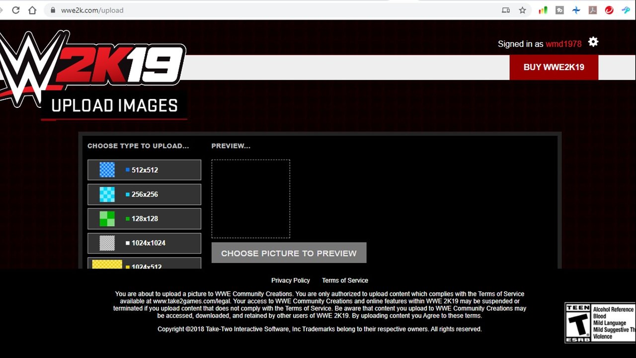 wwe 2k19 upload