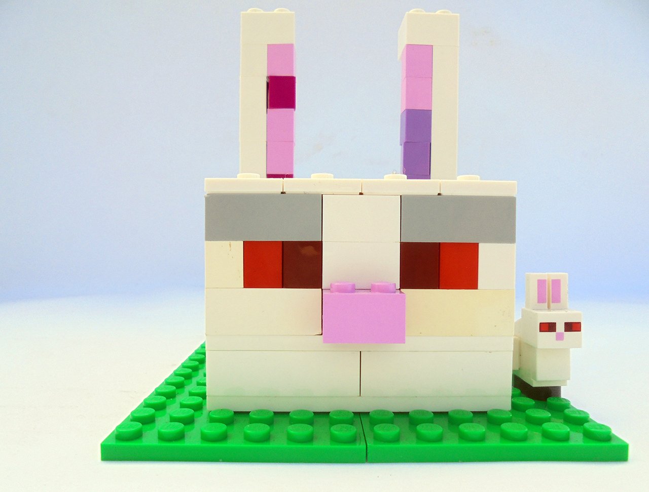 lego minecraft bunny