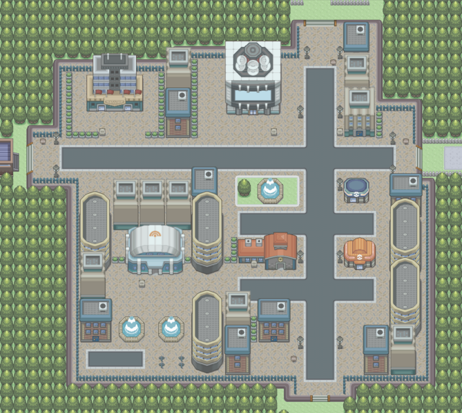 Image result for pokemon pearl jubilife city wallpaper