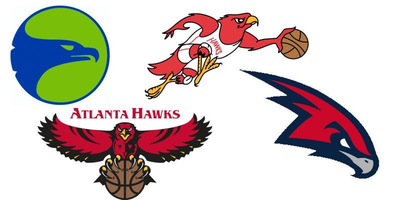 Atlanta Hawks - Logo History 