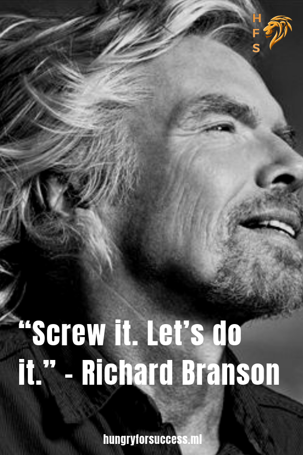 Richard Branson 3 English Businessman Virgin Poster Motivation Life Quote Photo