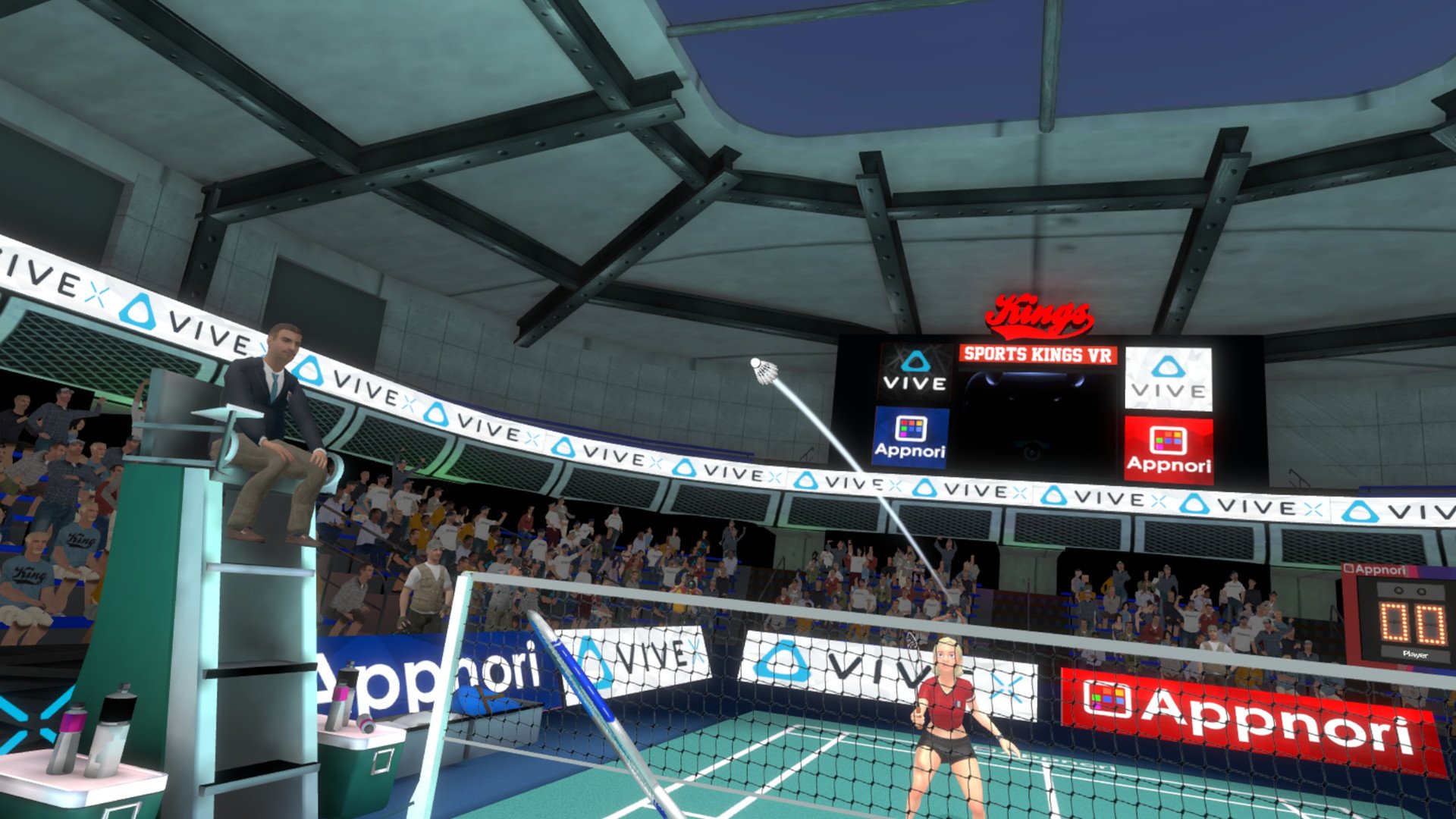 vr badminton