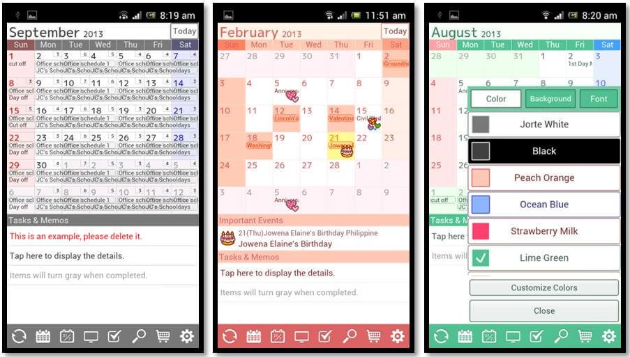 Jorte Calendar Calendar App With Many Add Ons Steemhunt