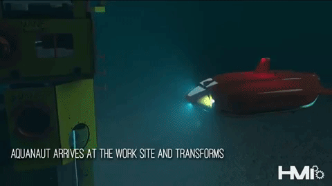 Aquanaut Electric Underwater Tansformer Vehicle Steemhunt