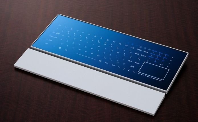 waterproof touchscreen keyboard