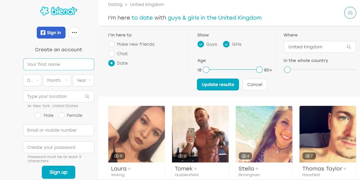 Blendr dating app