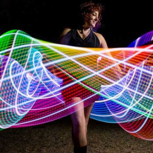 rave hula hoop