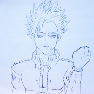 Anime Art How To Draw Ban From Nanatsu No Taizai The Seven