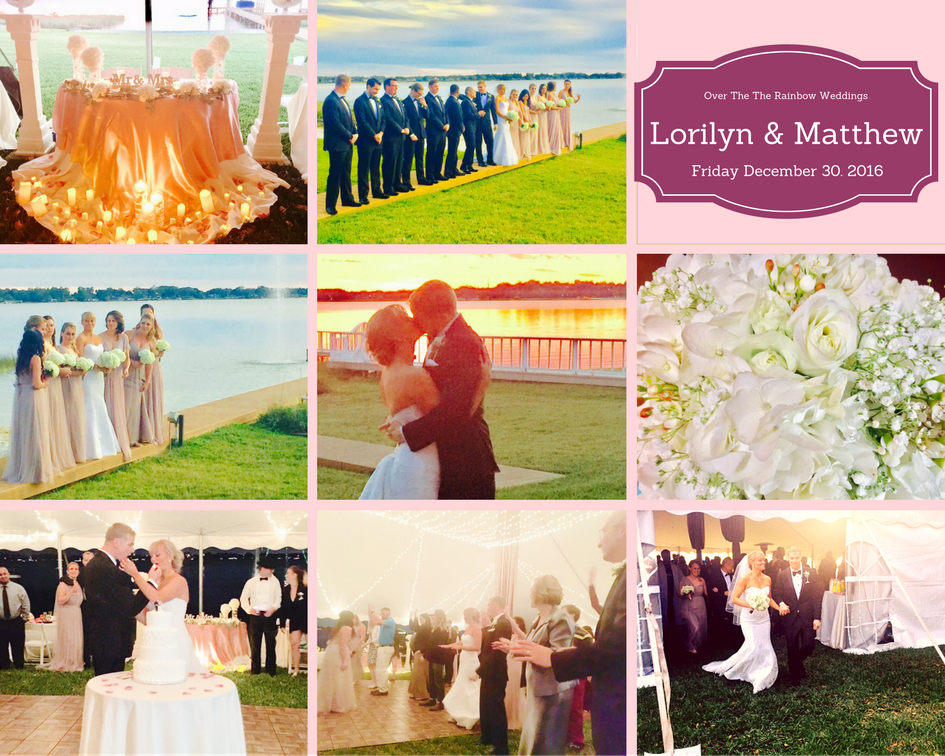 Lorilyn Matt S Backyard Tent Wedding Bringing In The New Year