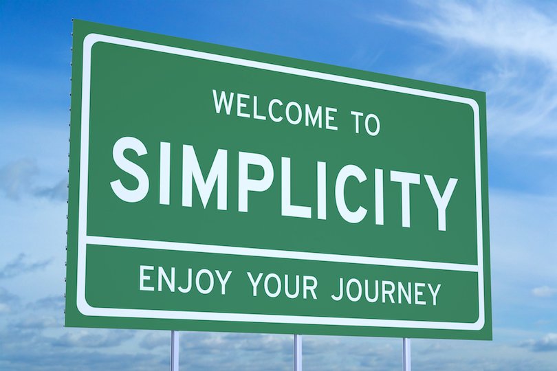 Simplicity Stock Photo