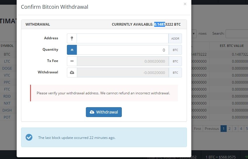 Usdt vs btc where is the wallet address in bittrex