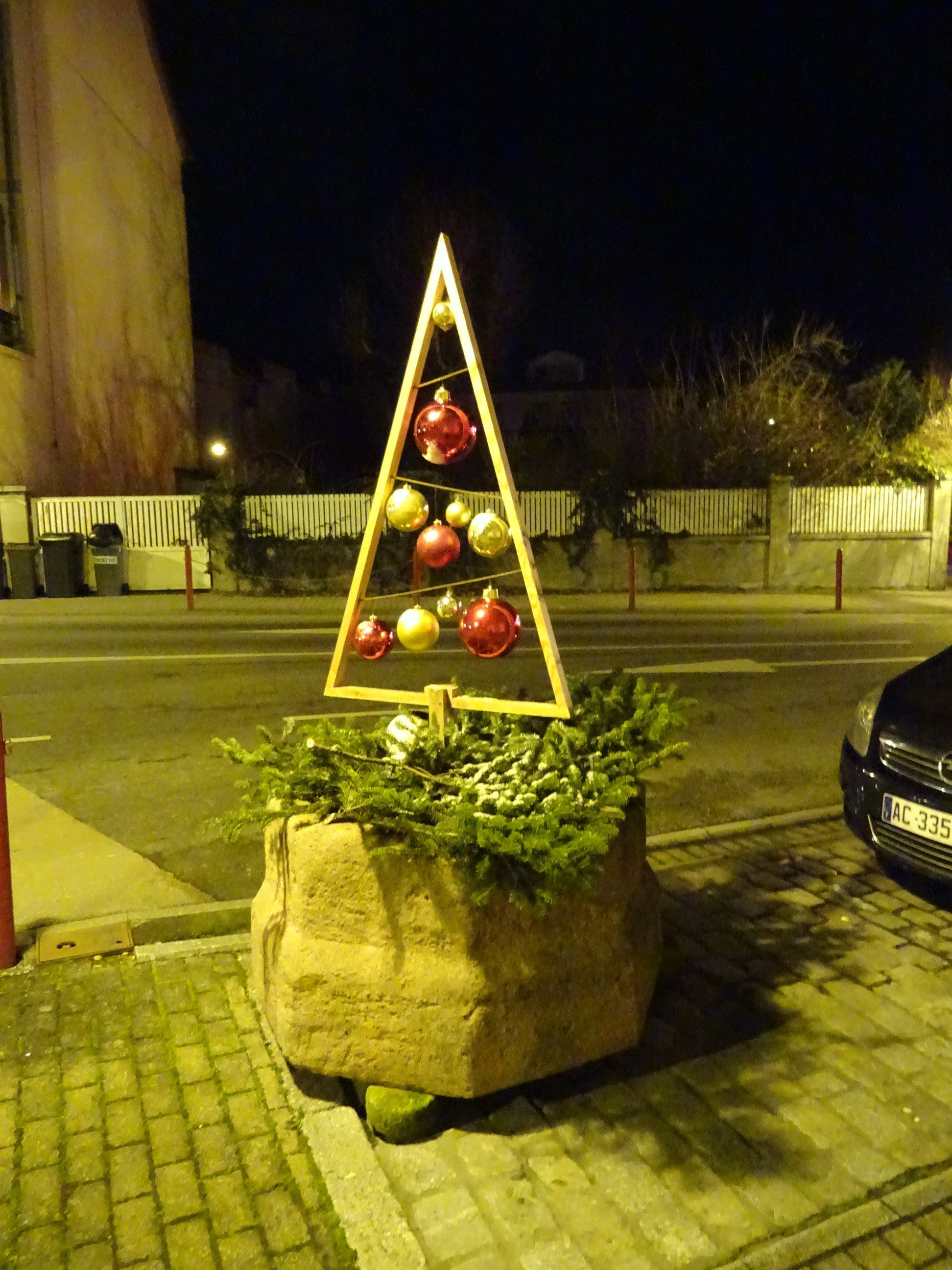 Arbre de Noël en pot