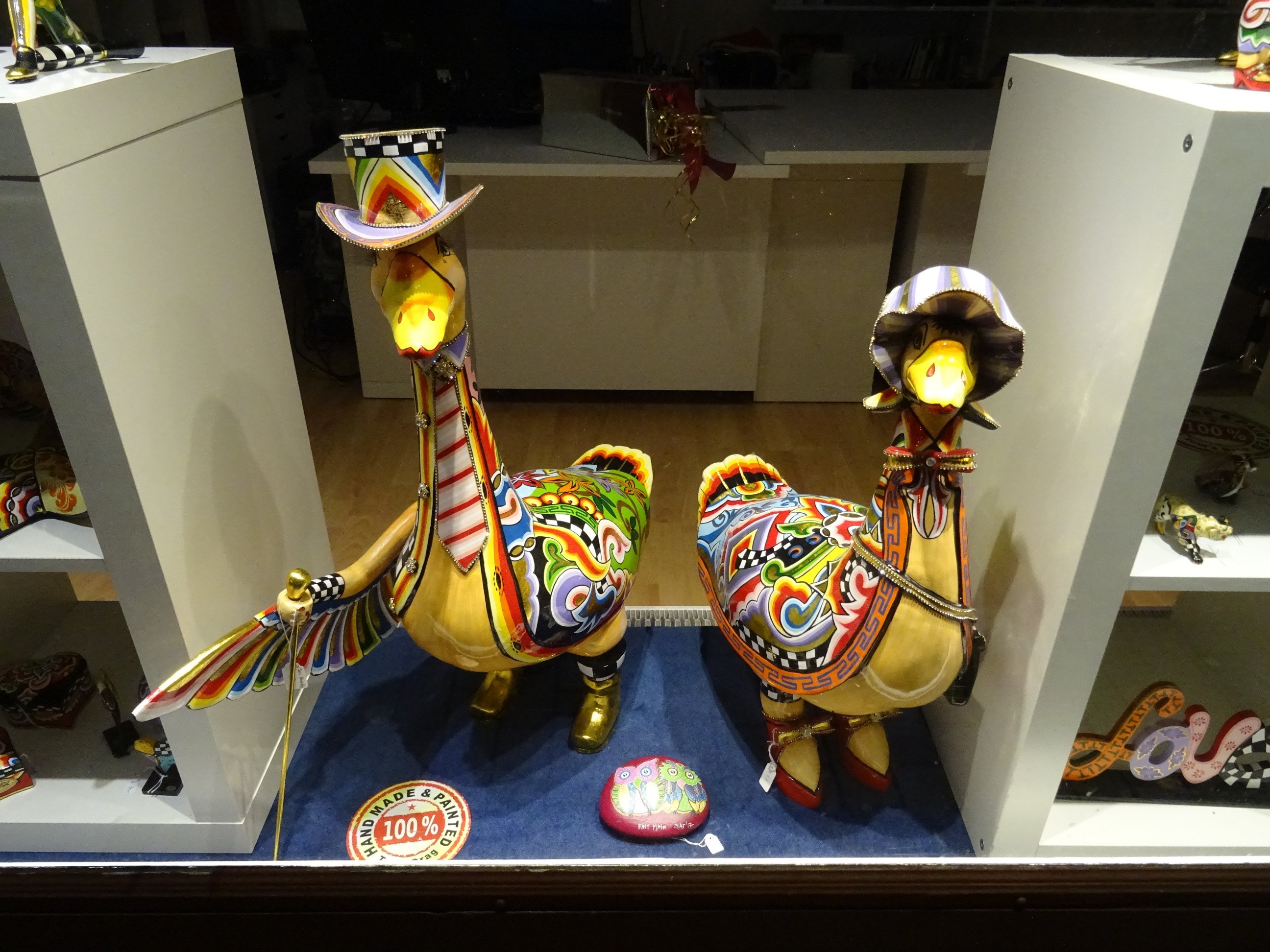 Atelier Art Decho : Statues d'oies