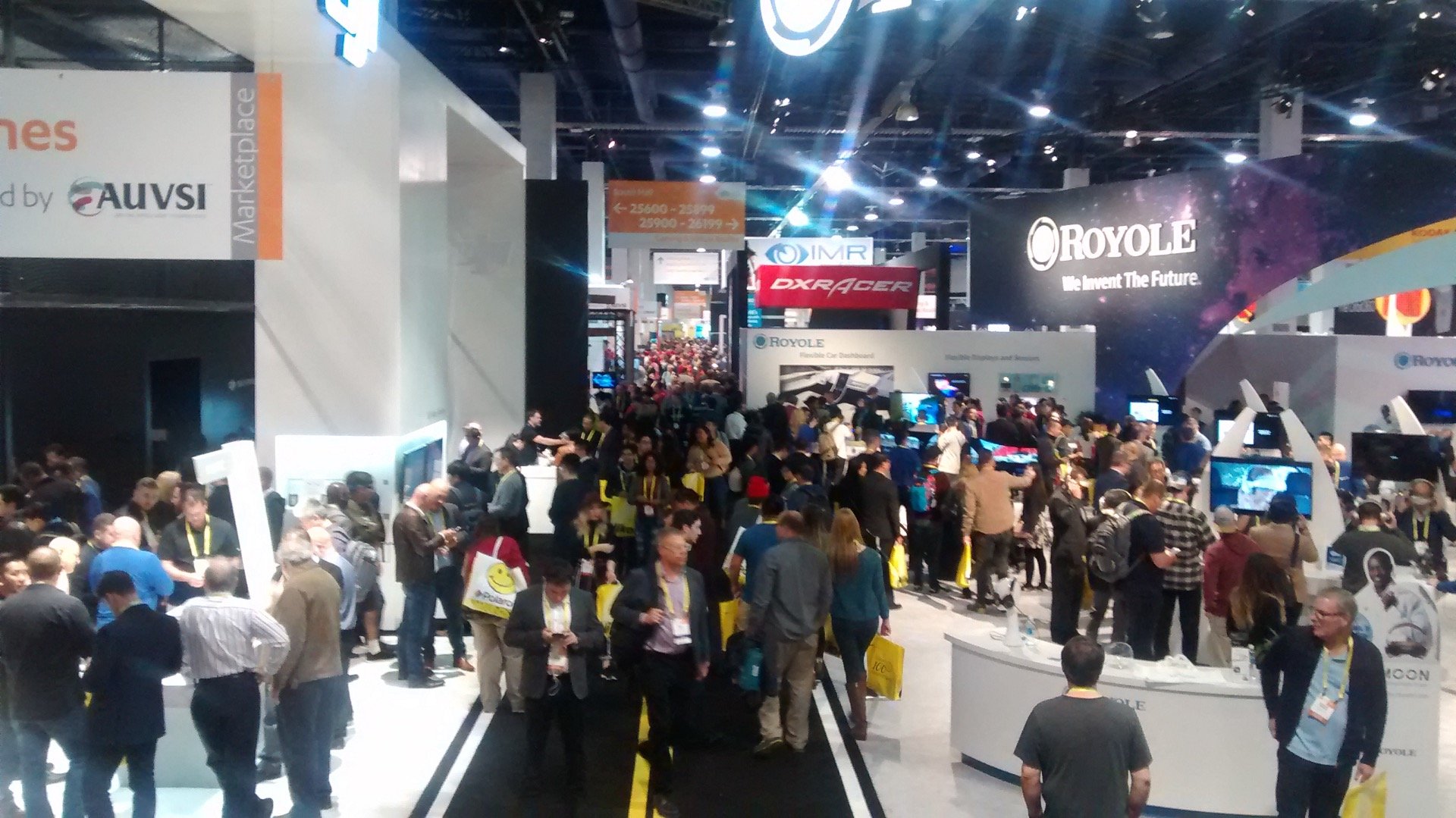 CES Crowd in South Hall Stretches as Far As the Eye Can See