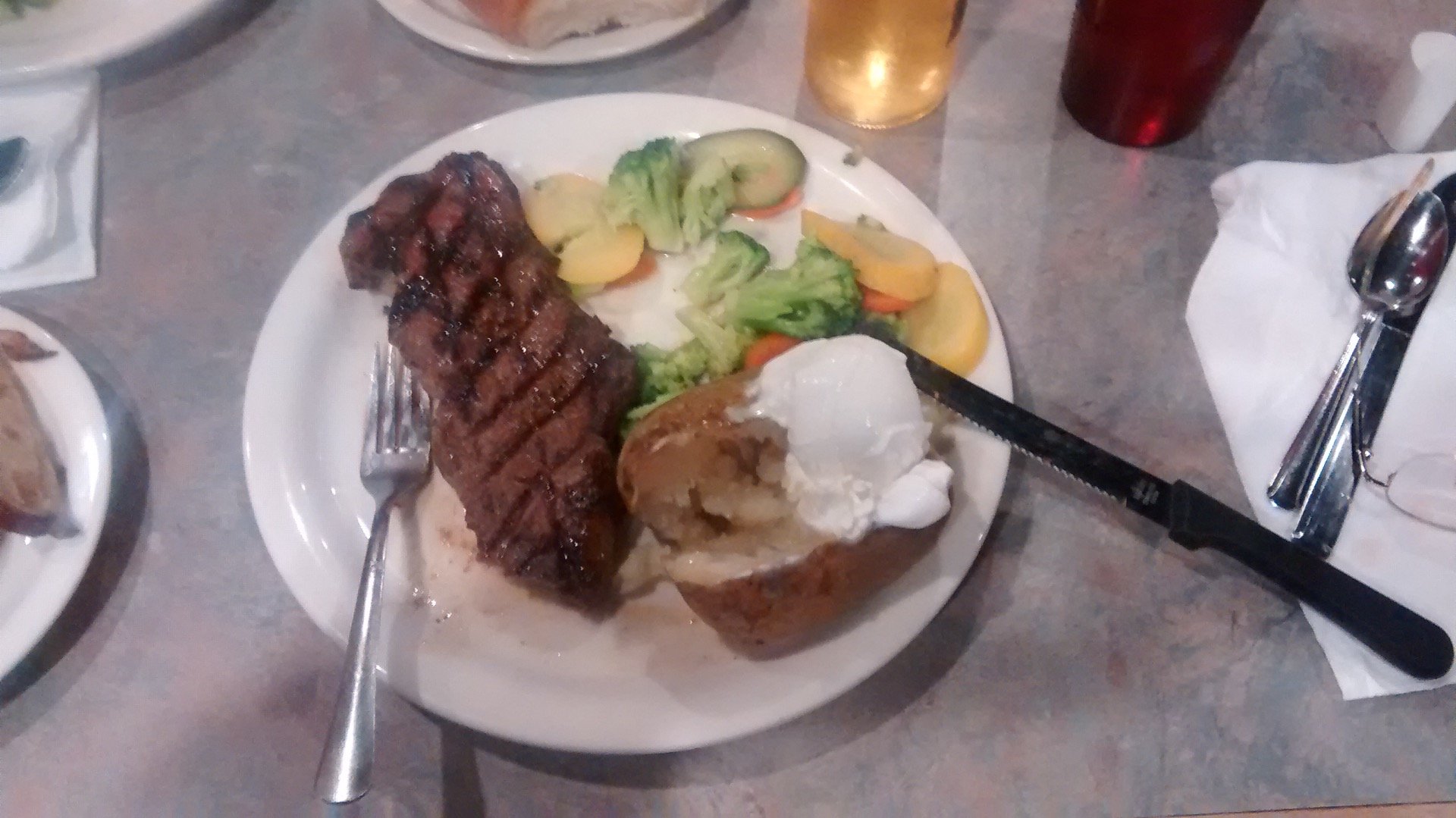 "Steak Out" Special Deal Dinner - Only $6.99