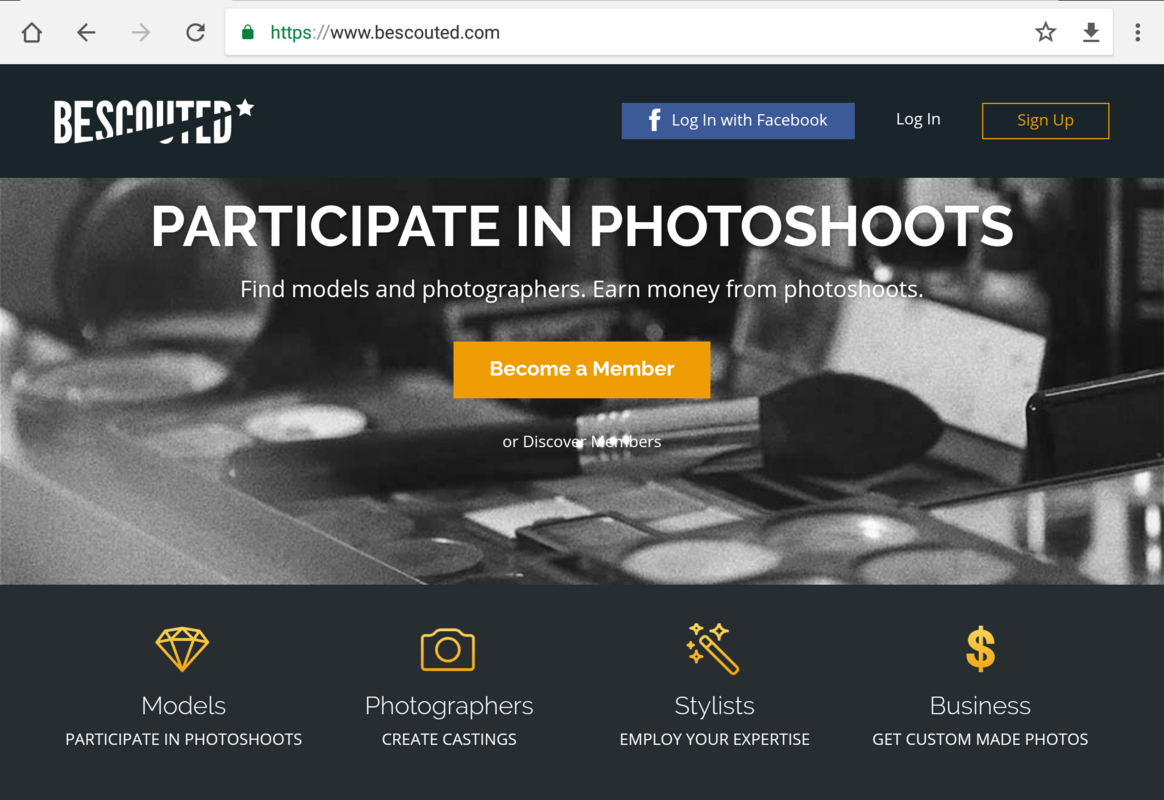 Bescouted Steem Blockchain For Photographer Model Make Up - 