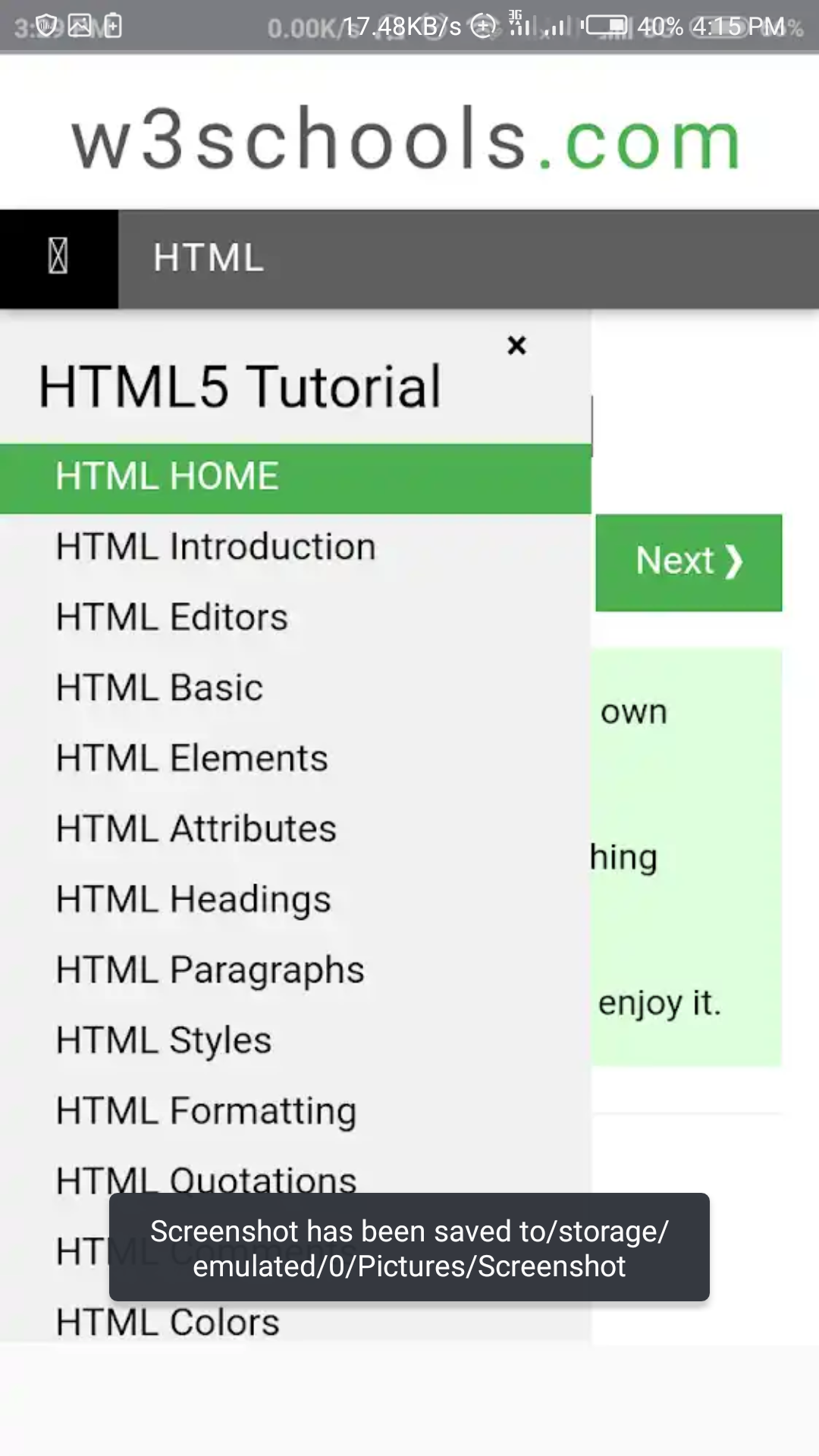 W3school Html Offline - Best App To Learn Html Attributes And Tutorials ...