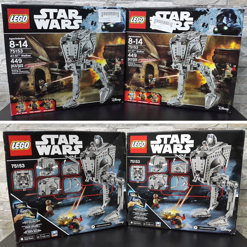 LEGO Star Wars Rogue One AT-ST Walker Set 75153 Toy 449 pcs New Sealed ...