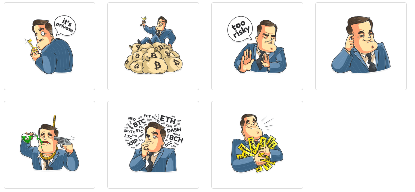 Telegrams List of Cool Crypto-Chans and New Crypto Icons ...