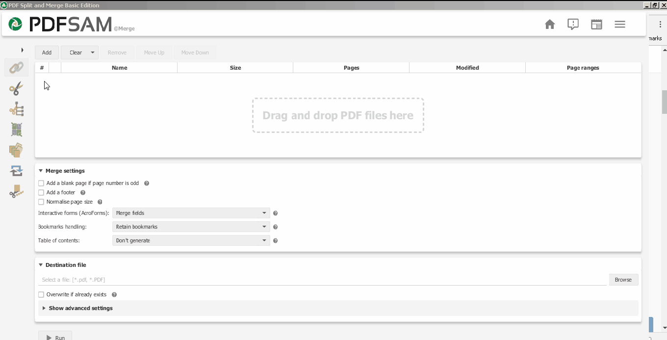 Tutorial How To Merge And Split PDF File Using PDFSam Software