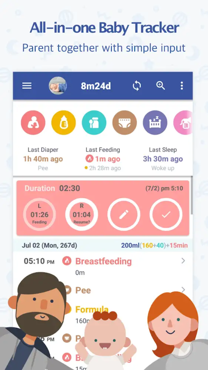 the best baby tracker app