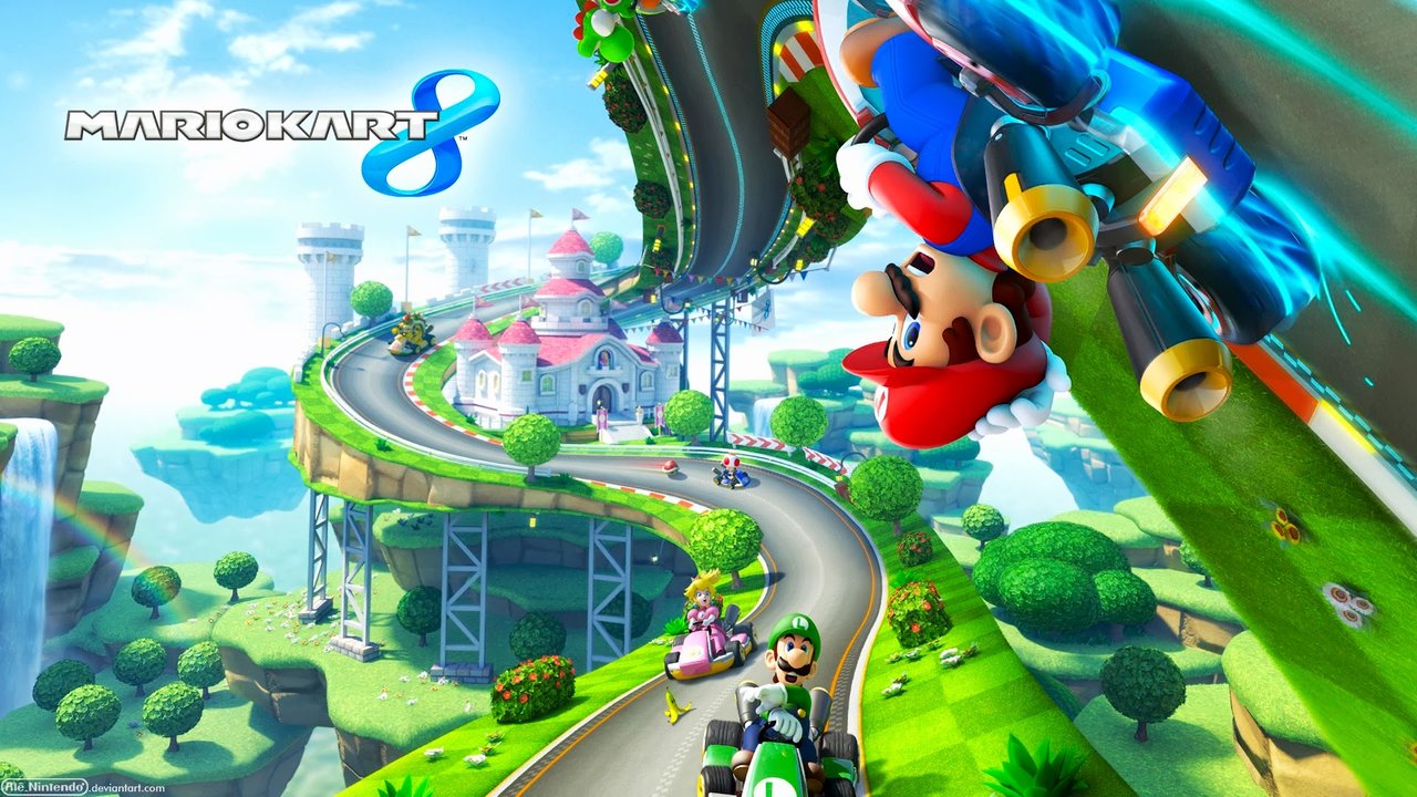 Image result for mario kart 8 wallpaper