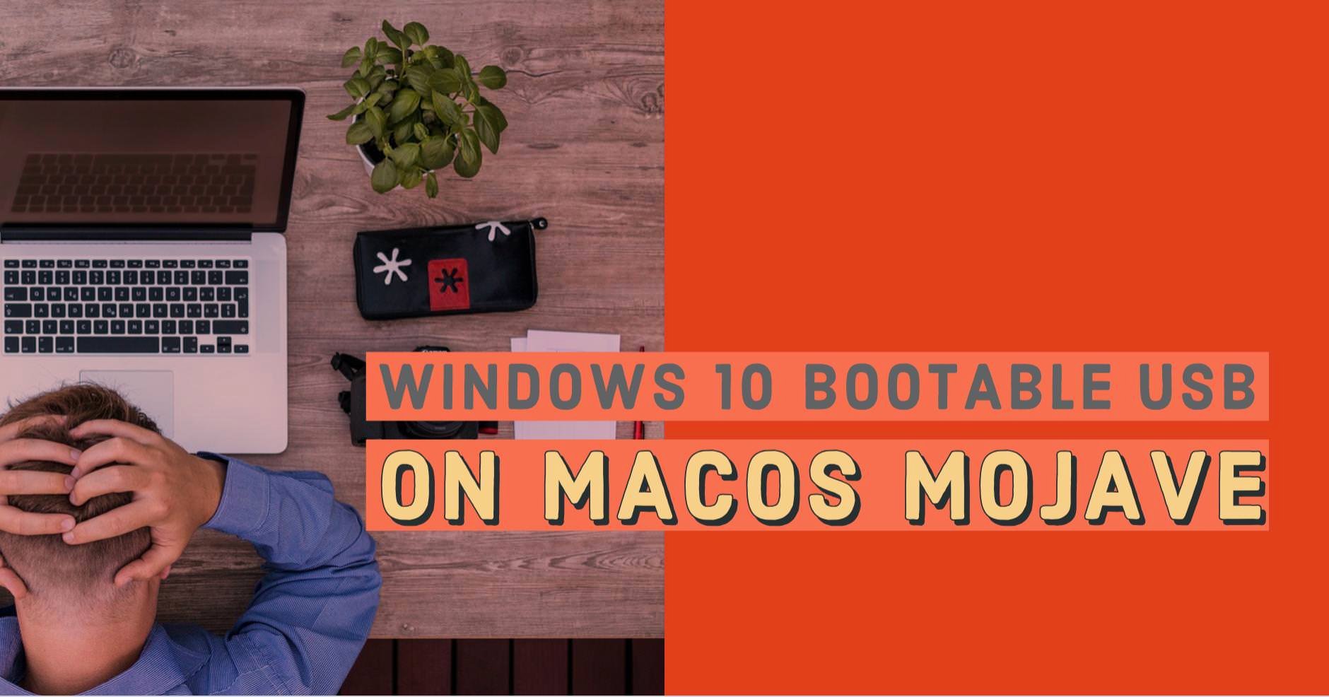 bootable usb for mac mojave