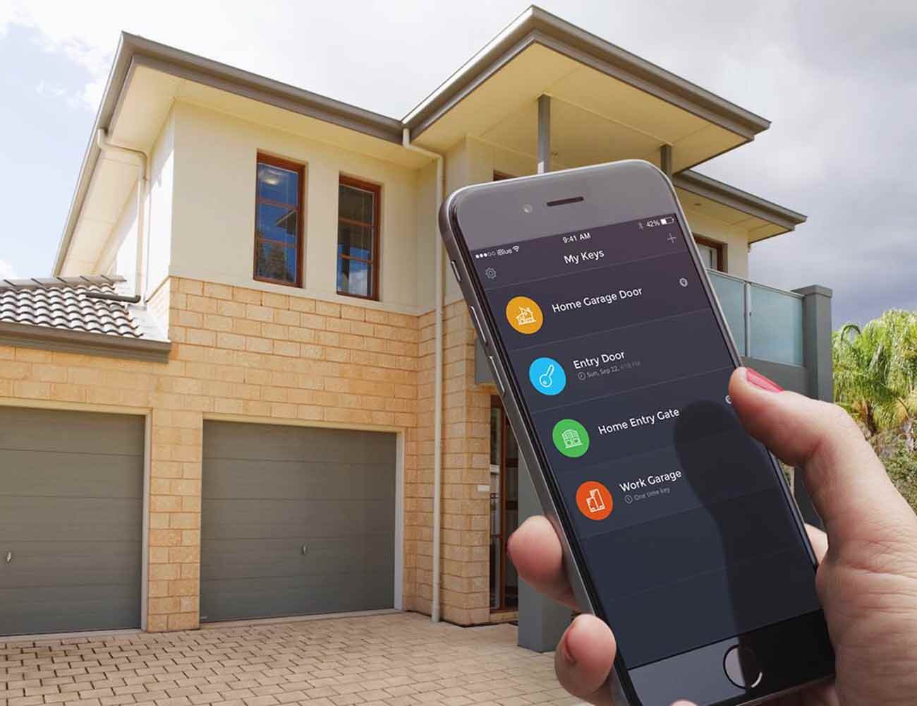Iblue Smart Gate Open Your Door With Phone Iblue Smart Gate Garage Opener 4 Jpg