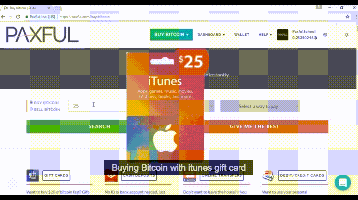 How To Buy Bitcoin With Amazon Gift Card On Paxful