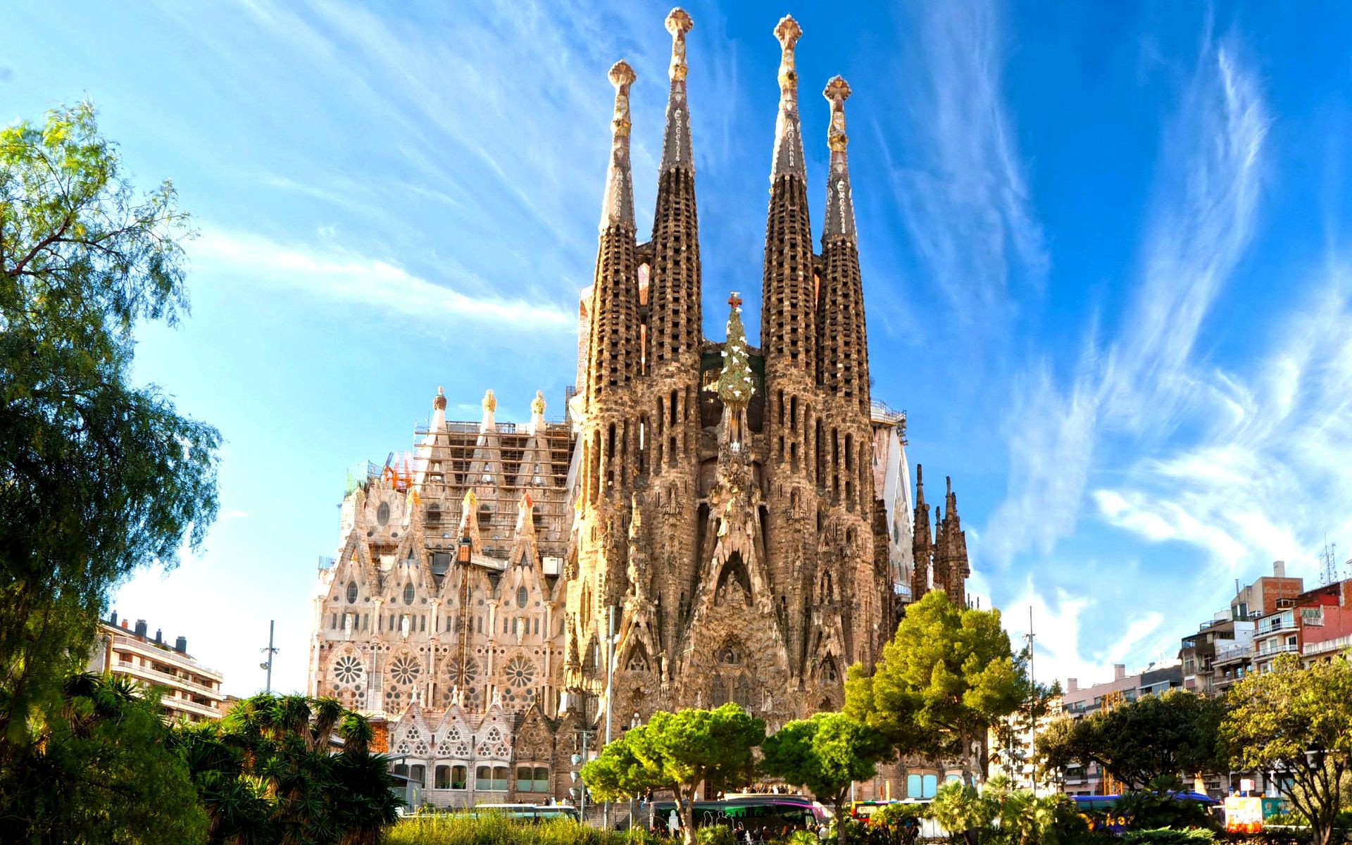 The Sagrada Familia Church In Barcelona Spain Steemkr