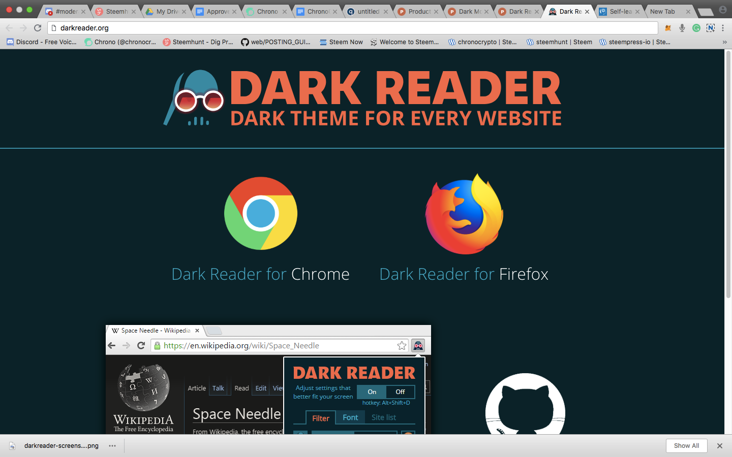 Dark reader не работает на yandex