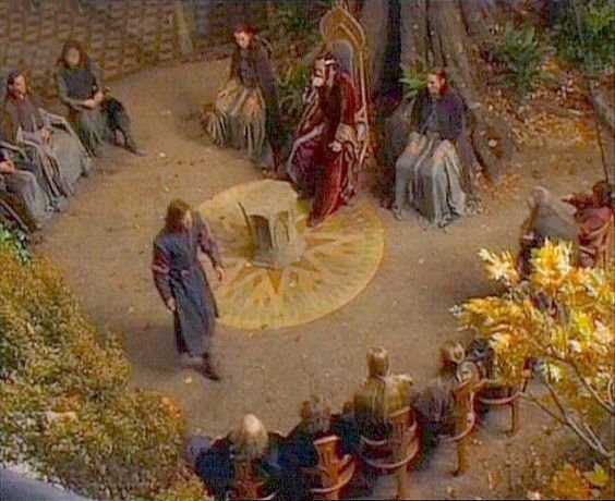 Elrond’s Library and Council | Middle Earth Decor