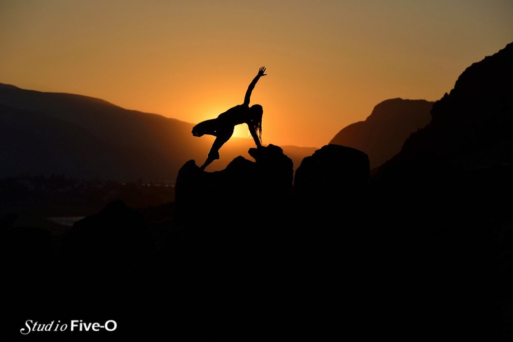 sunset yoga