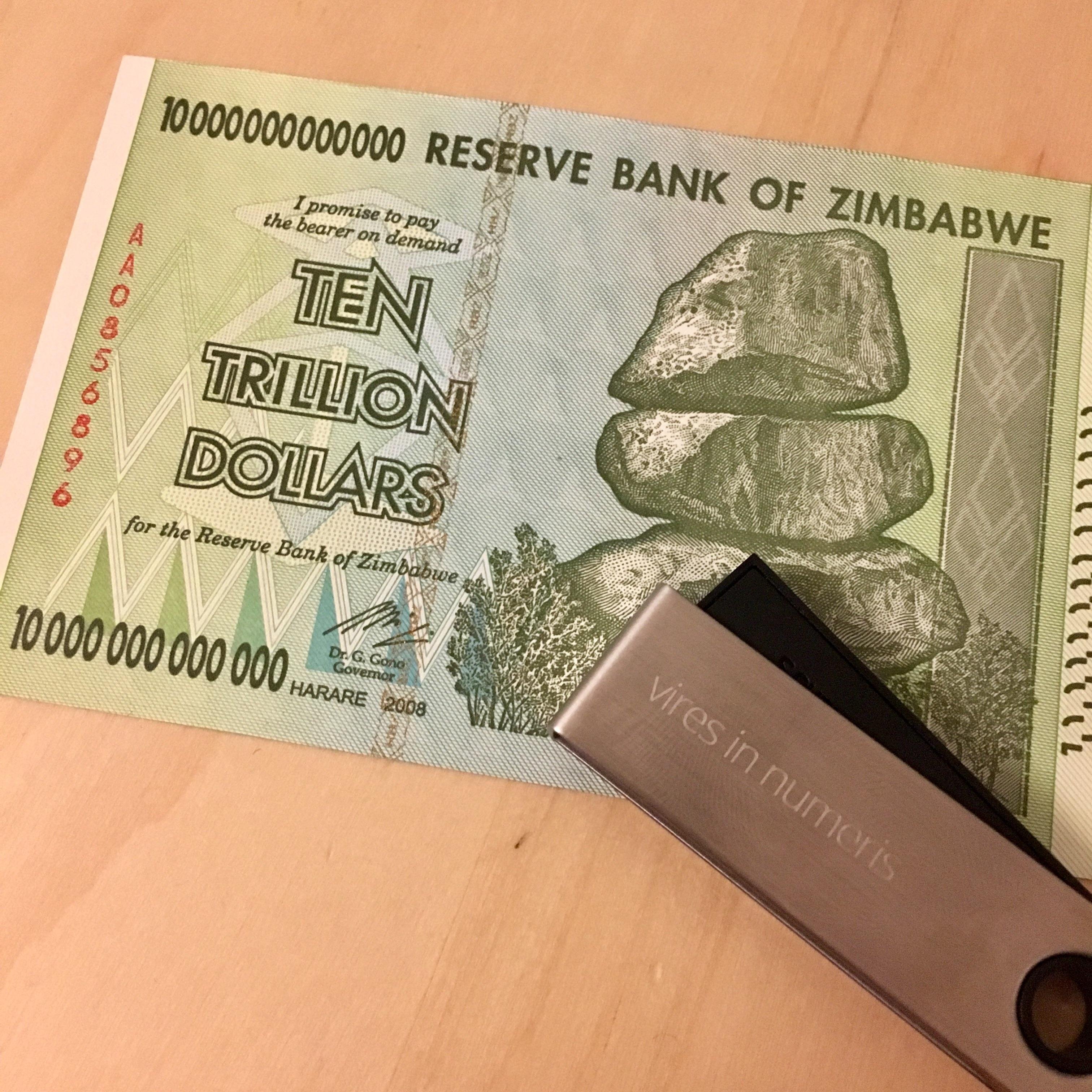 Zimbabwe S Ten Trillion Dollar Bill What Hens When Banks Up Zimbabwe S Ten Trillion Dollar Bill