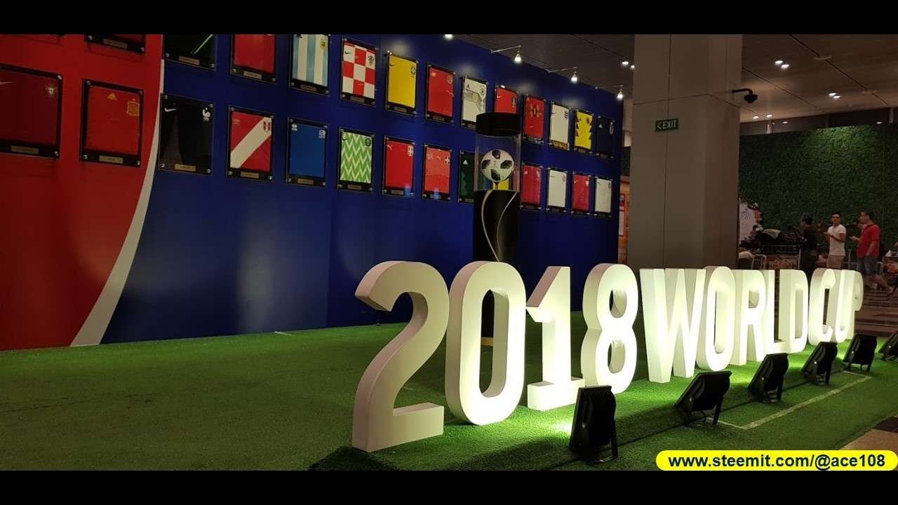 World Cup at Changi Airport Terminal 3