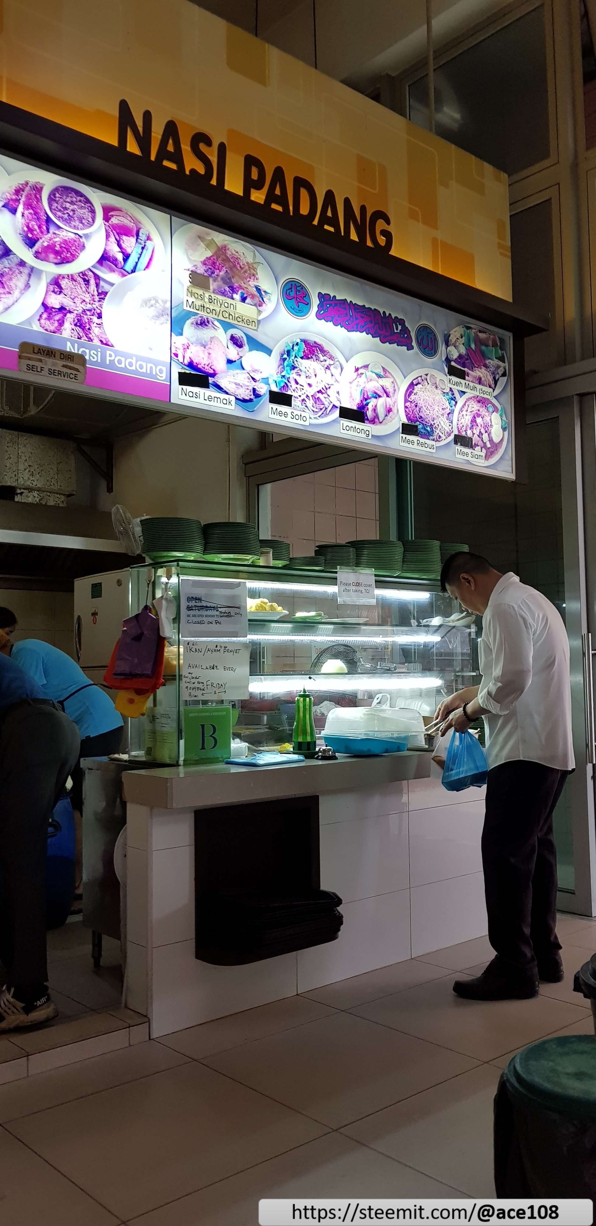 Malay food stall