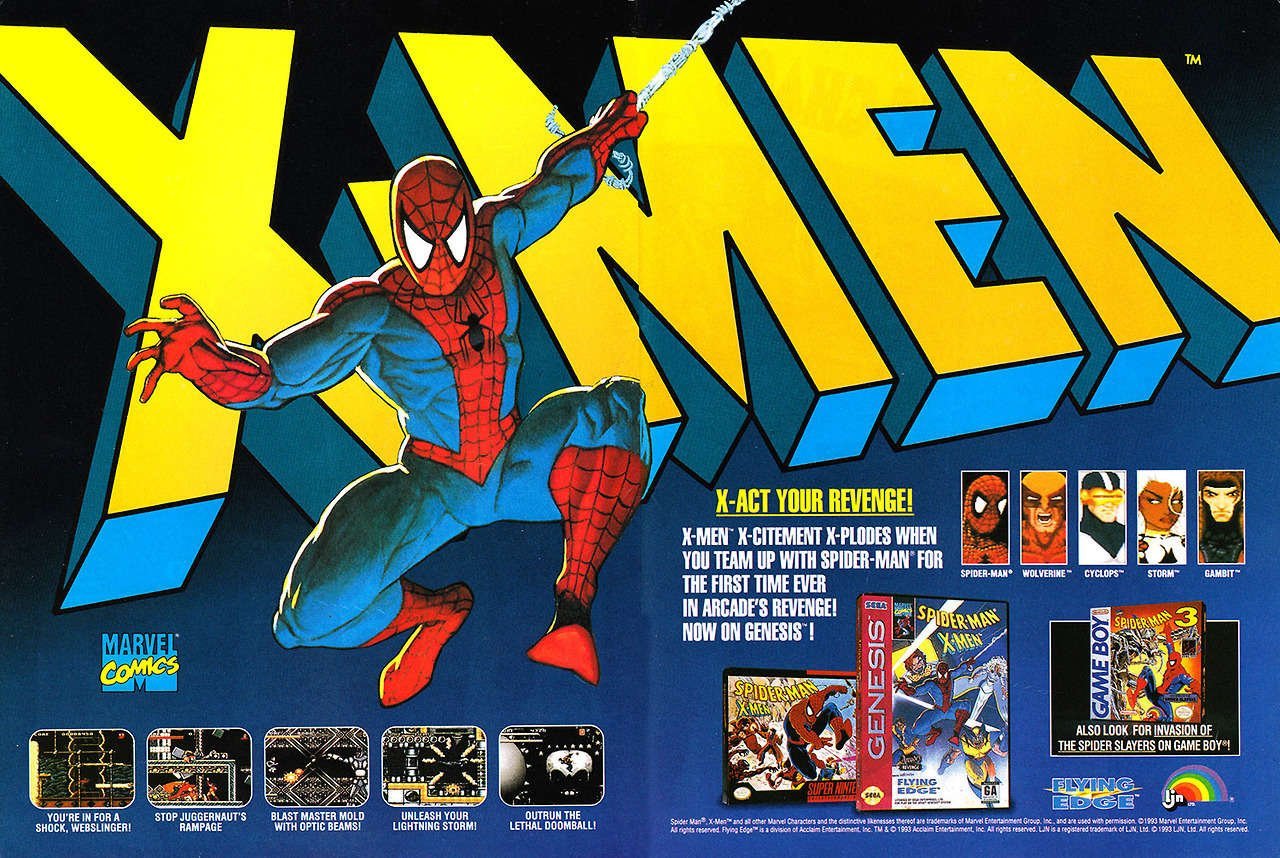 Spider Man And The X Men In Arcades Revenge