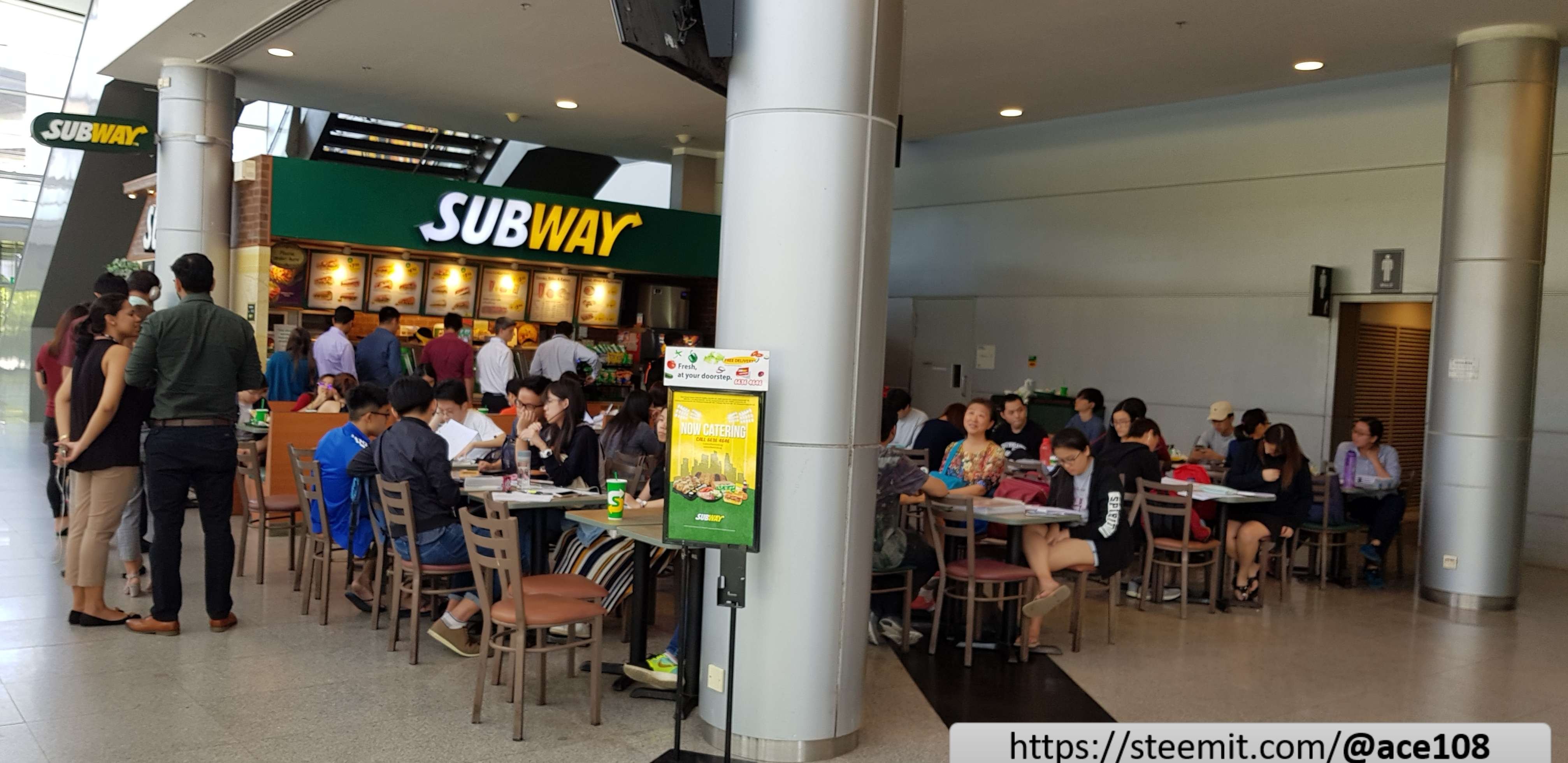 Subway Singapore Expo